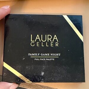 Laura Geller Family Game Night Full Face Palette - Black with Gold Accents
